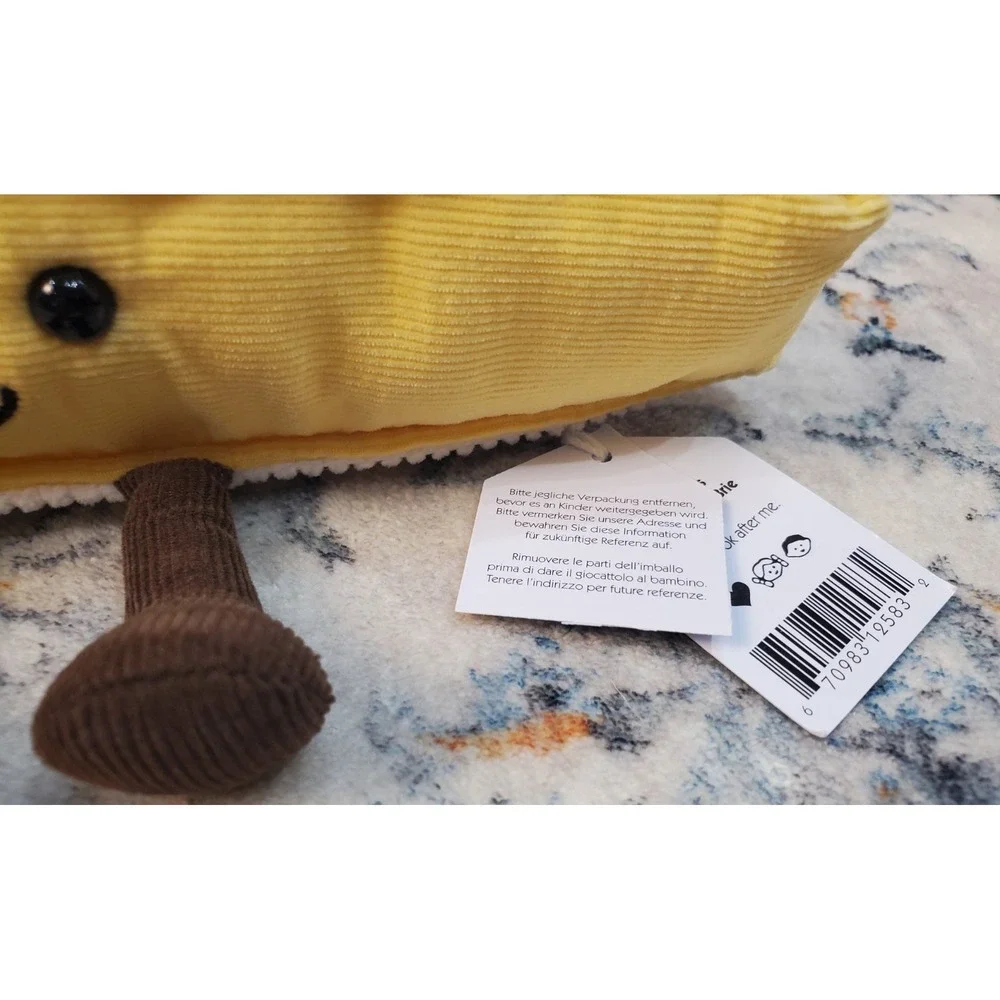 Jellycat Amuseables Brie Cheese - NWT New With Tags‎ - Authentic